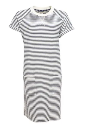 Barbour Monreith Dress - White/Navy