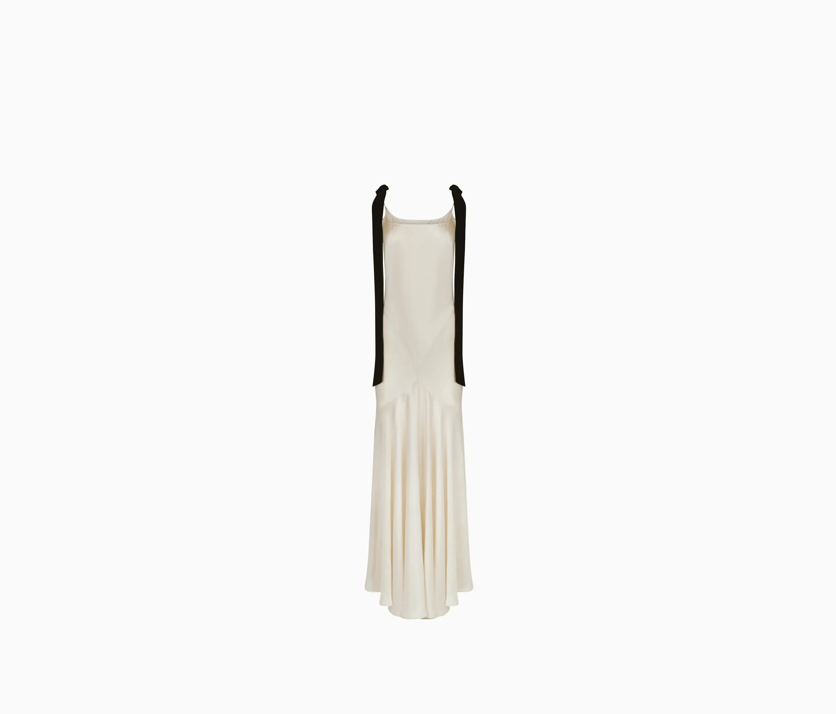 LONG SATIN DRESS